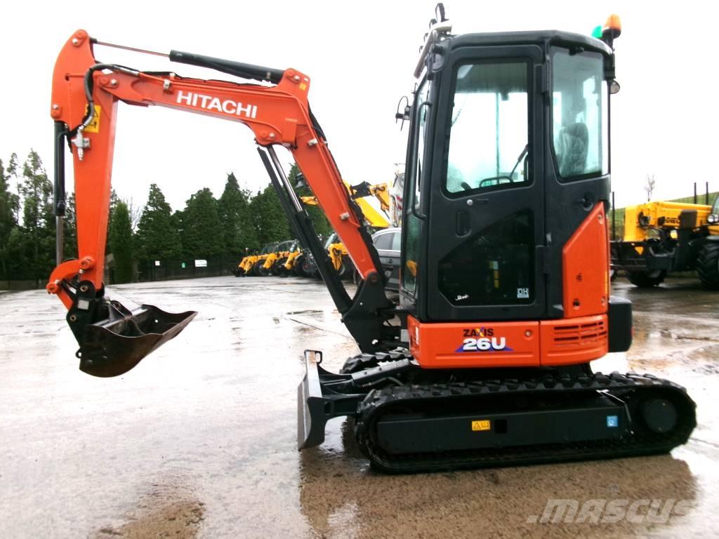 Hitachi Zaxis 26 U Mini bagri <7t