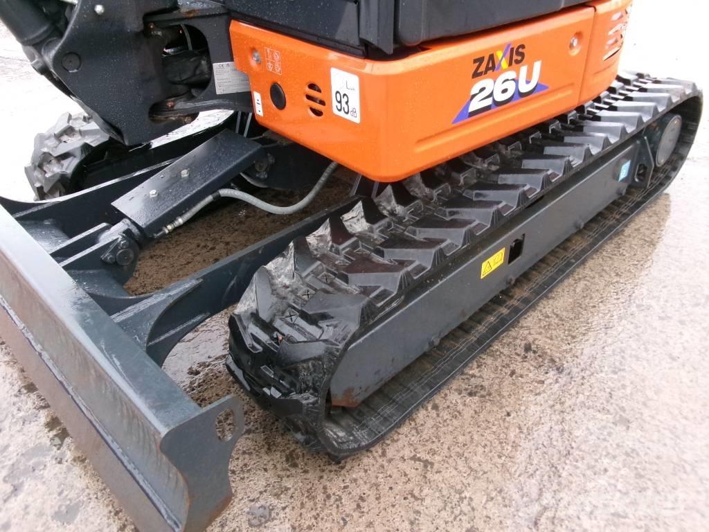 Hitachi Zaxis 26 U Mini bagri <7t