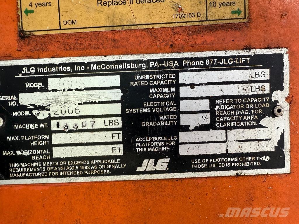 JLG 400 S Teleskopske dvižne ploščadi