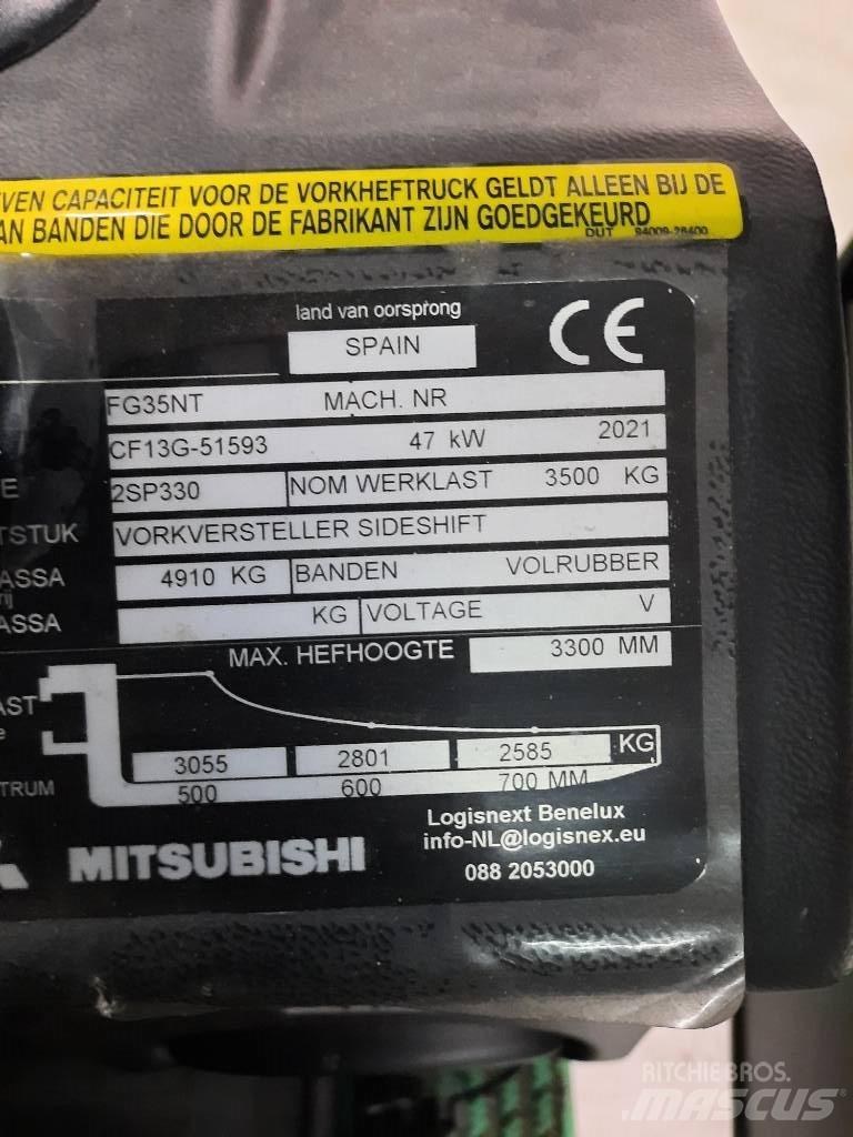 Mitsubishi FG35NT Plinski viličarji