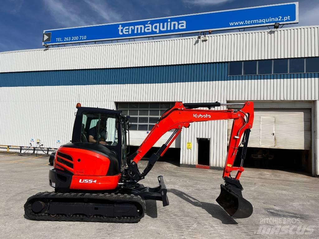 Kubota U 55-4 Mini bagri <7t