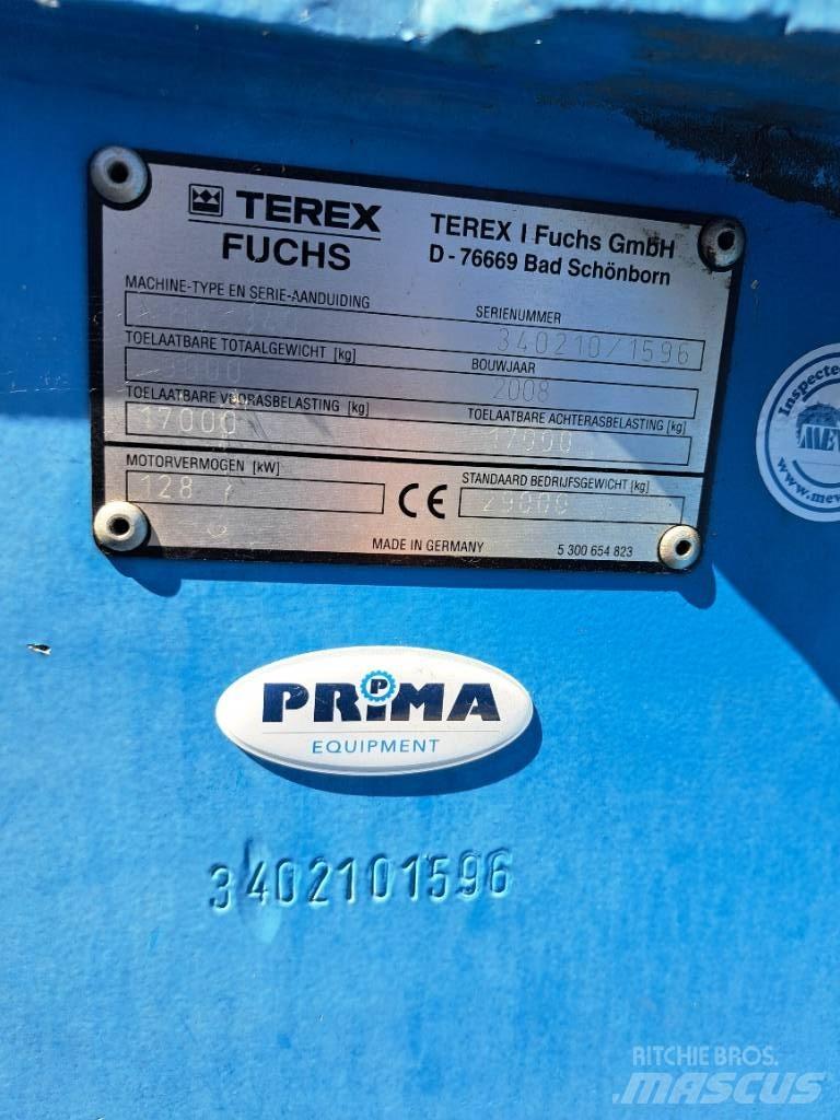 Fuchs MHL340D Bagri za prekladanje primarnih/sekundarnih surovin