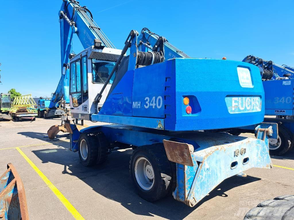 Fuchs MHL340D Bagri za prekladanje primarnih/sekundarnih surovin