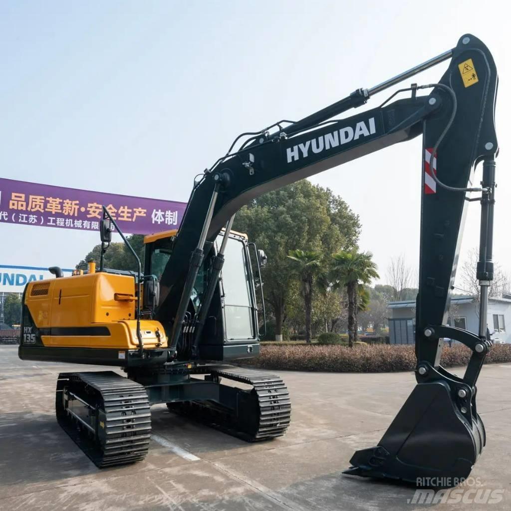 Hyundai HX135 Bagri goseničarji