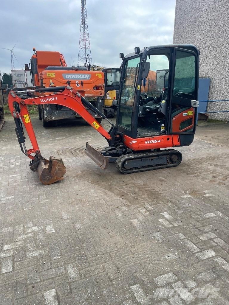Kubota KX 016-4 Mini bagri <7t