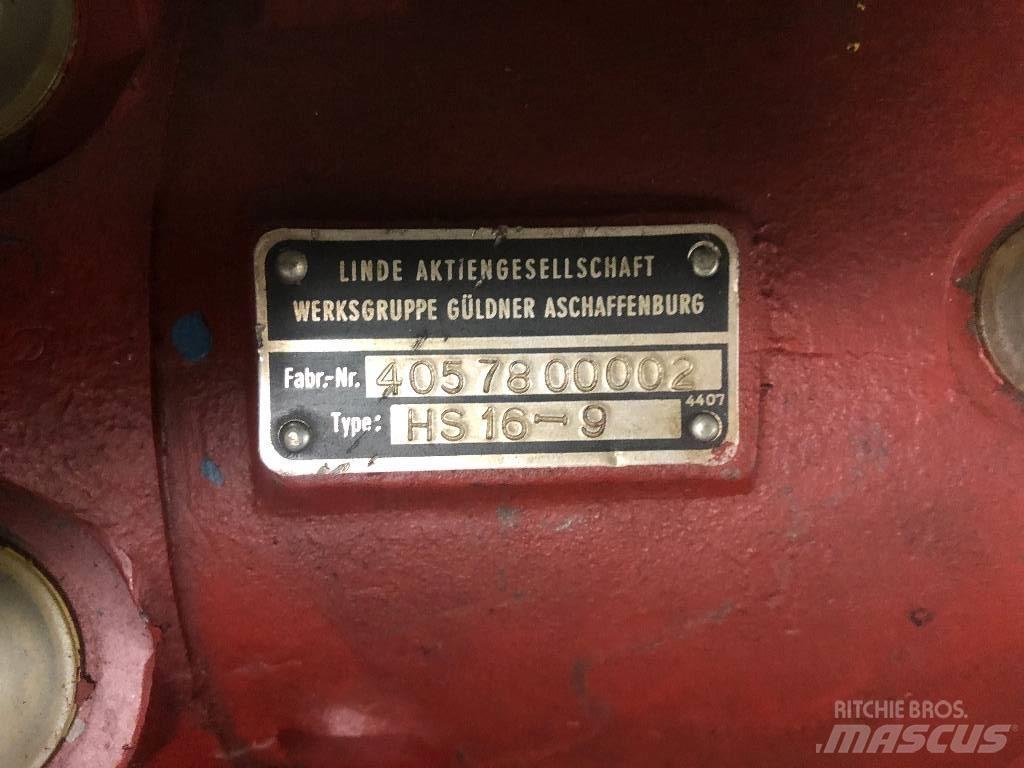 Linde HS16-9 Drugi deli