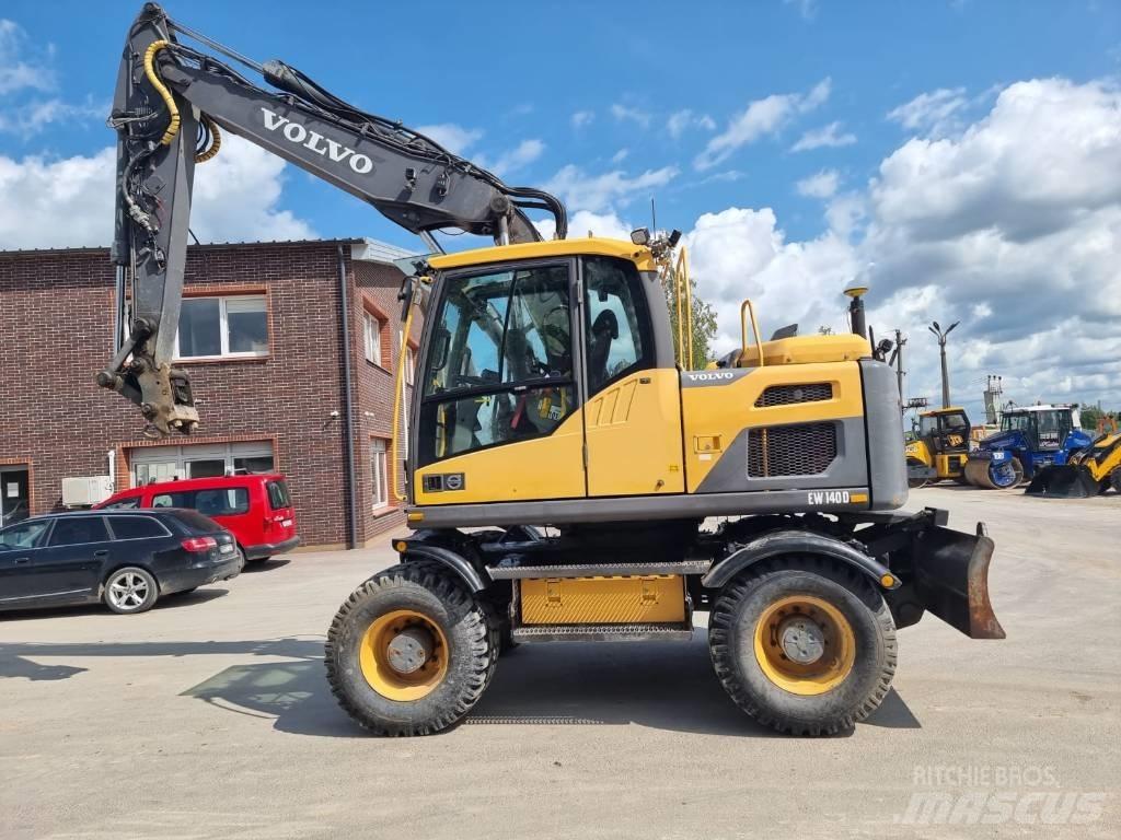 Volvo EW 140 D Bagri na kolesih