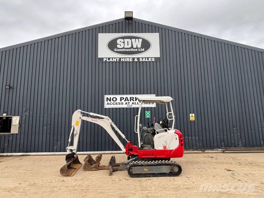 Takeuchi TB 216 Mini bagri <7t