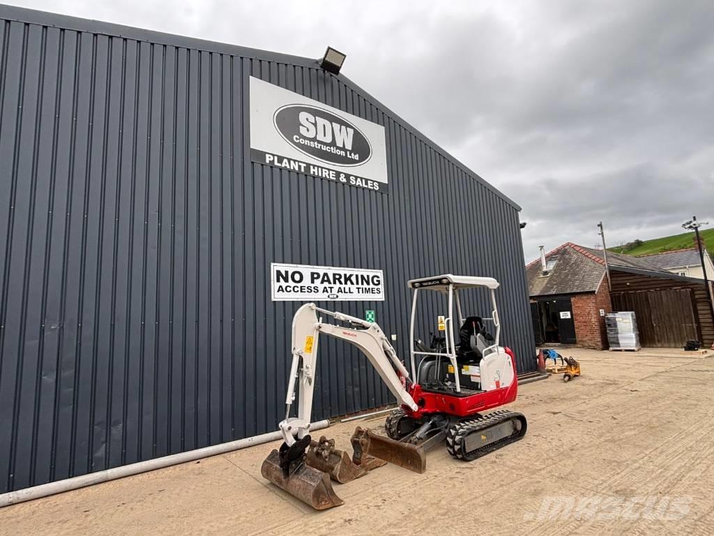 Takeuchi TB 216 Mini bagri <7t