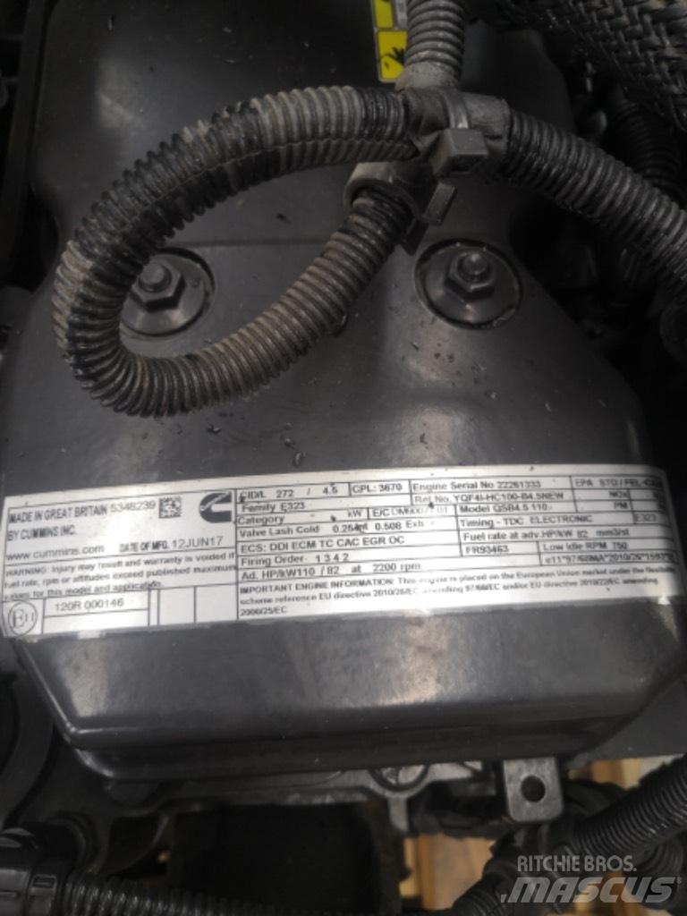 Cummins QSB4.5C-T4i Gradbeništvo - drugo