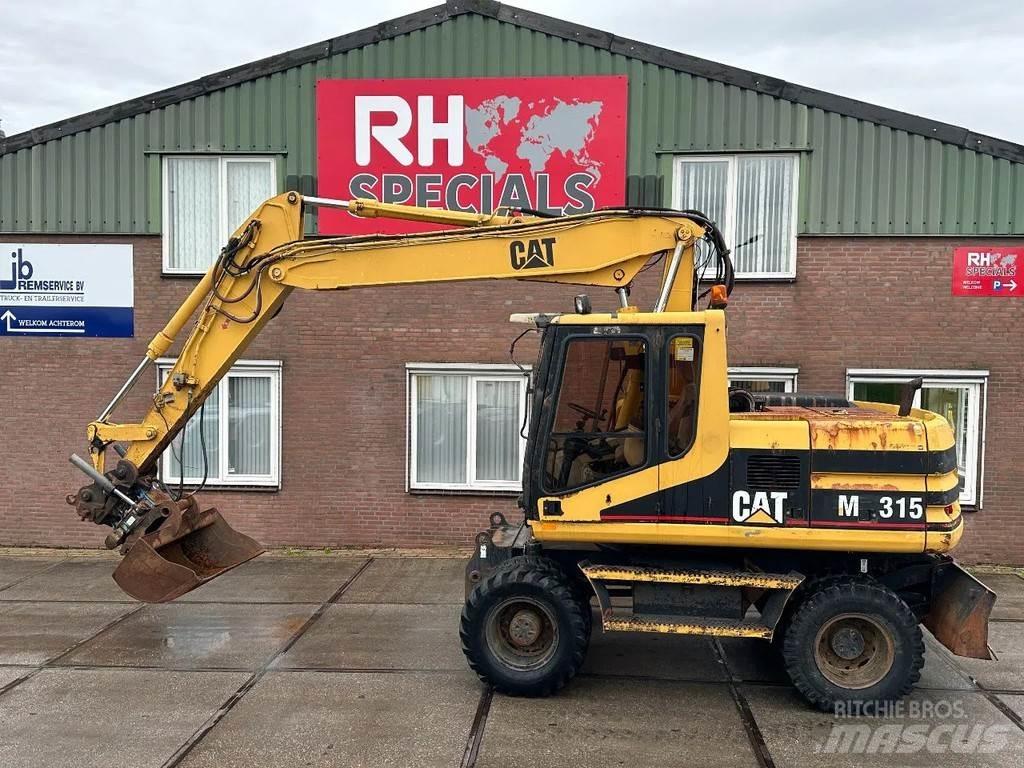 CAT M315 +ROTO CE Bagri na kolesih