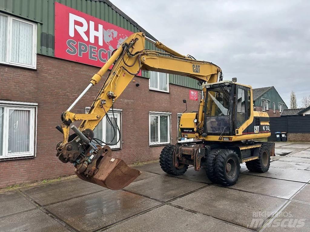 CAT M315 +ROTO CE Bagri na kolesih