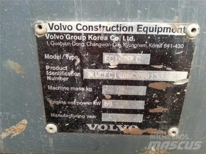 Volvo EC 140 B LC Bagri goseničarji