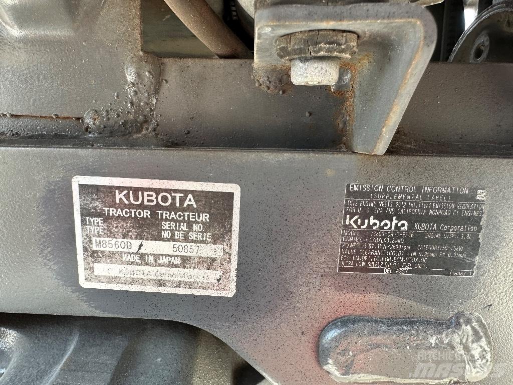 Kubota M8560 Traktorji