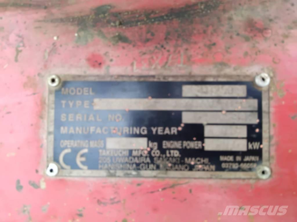 Takeuchi TB 250 Mini bagri <7t