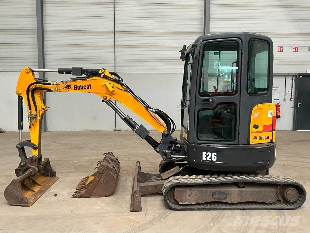 Bobcat E 26 EM Mini bagri <7t