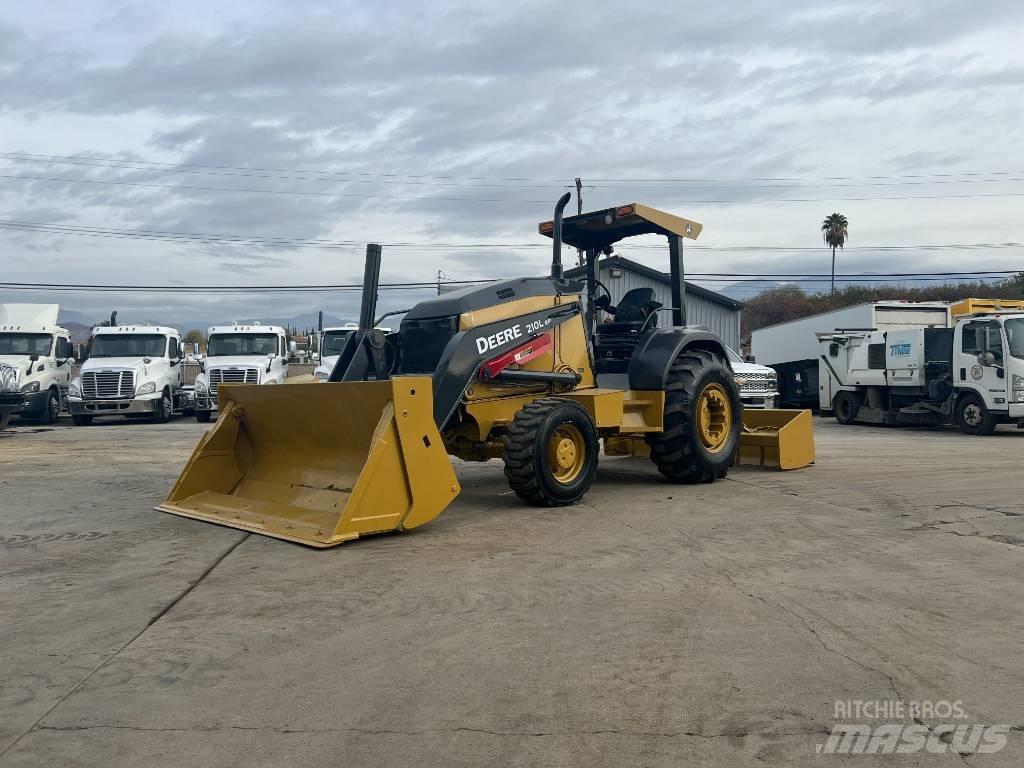 John Deere 210L EP Čelni nakladalci in kopači
