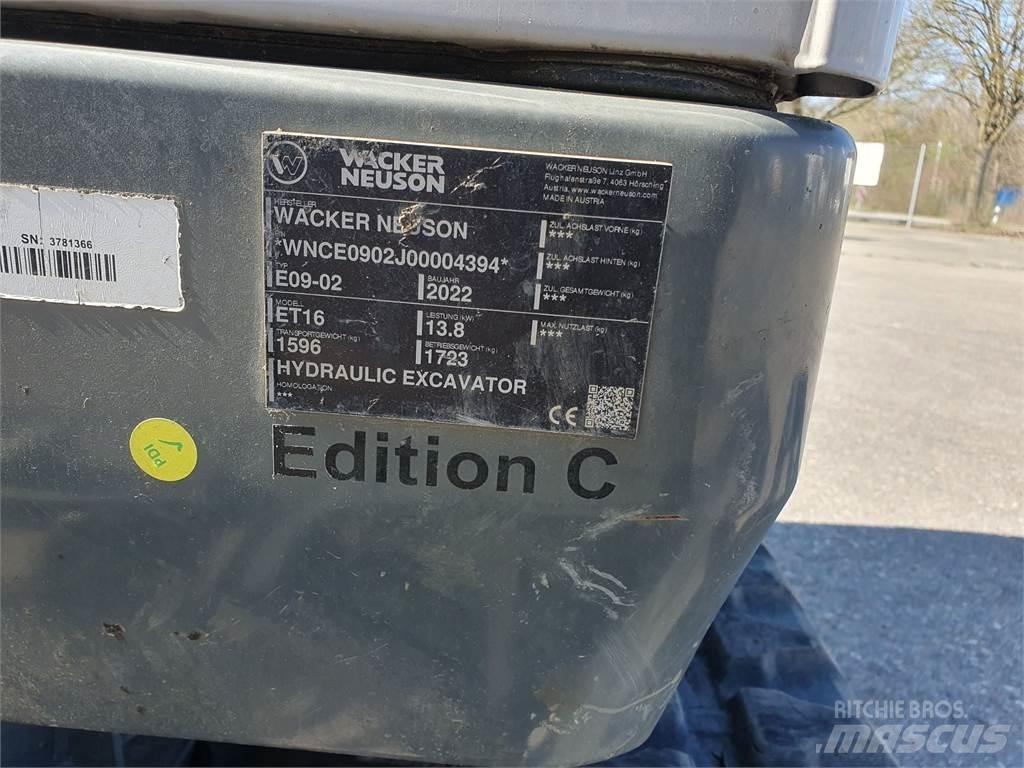 Wacker Neuson ET16 Bagri goseničarji