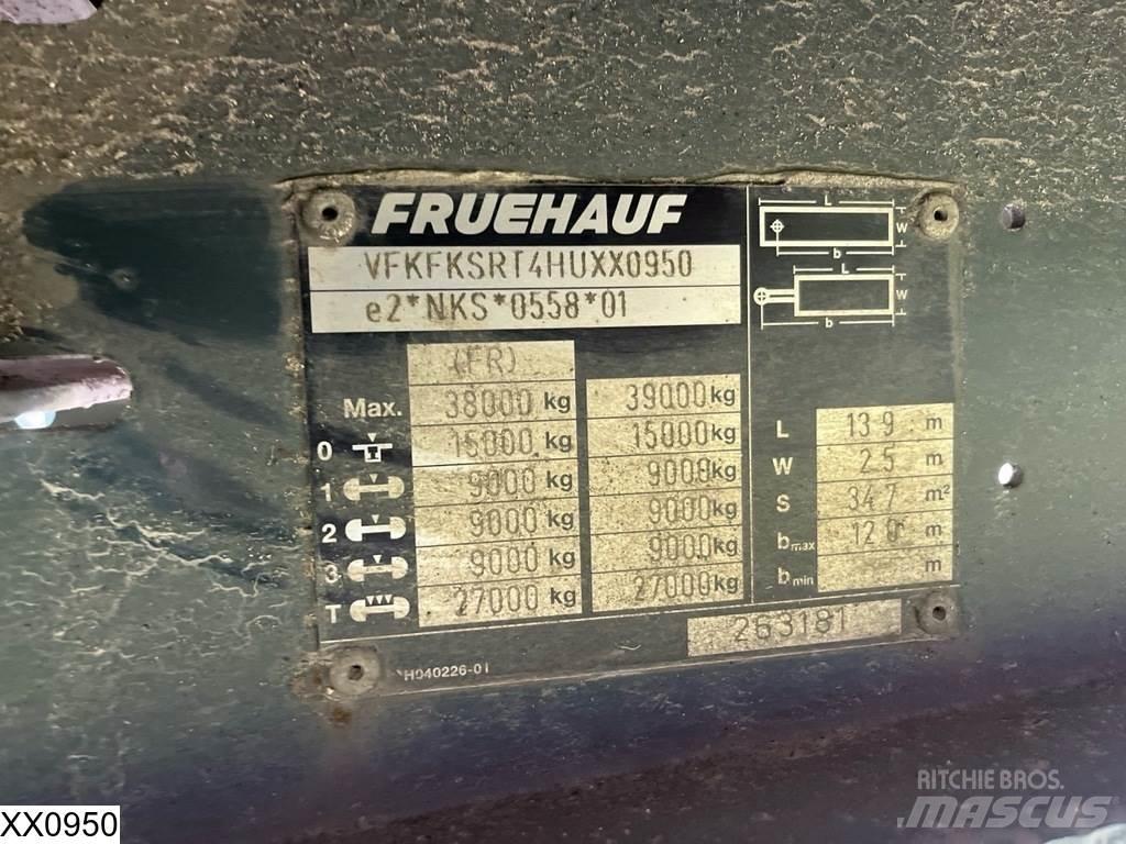 Fruehauf Tautliner Polprikolice s ponjavo