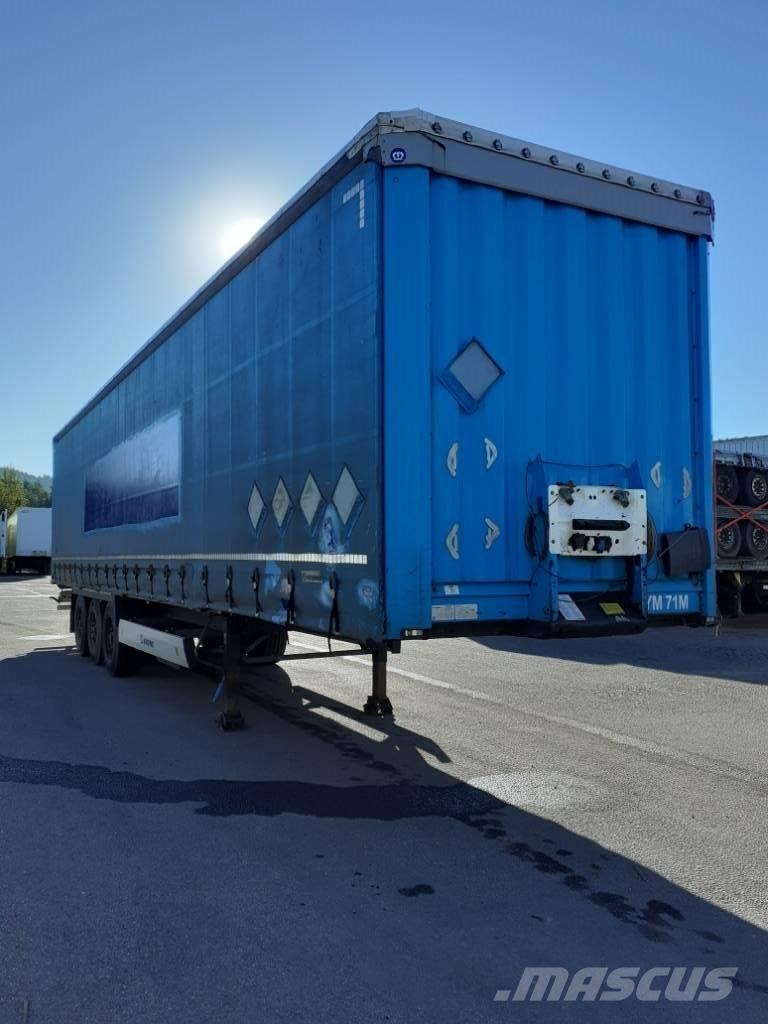 Krone Curtainsider Polprikolice s ponjavo
