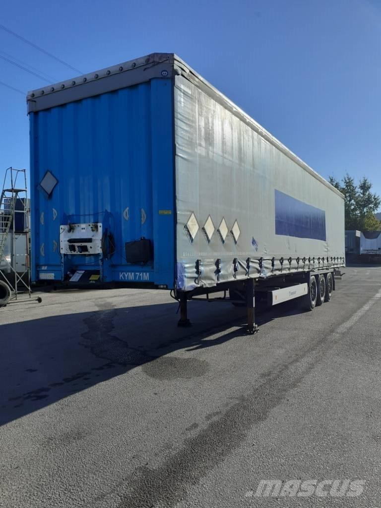 Krone Curtainsider Polprikolice s ponjavo