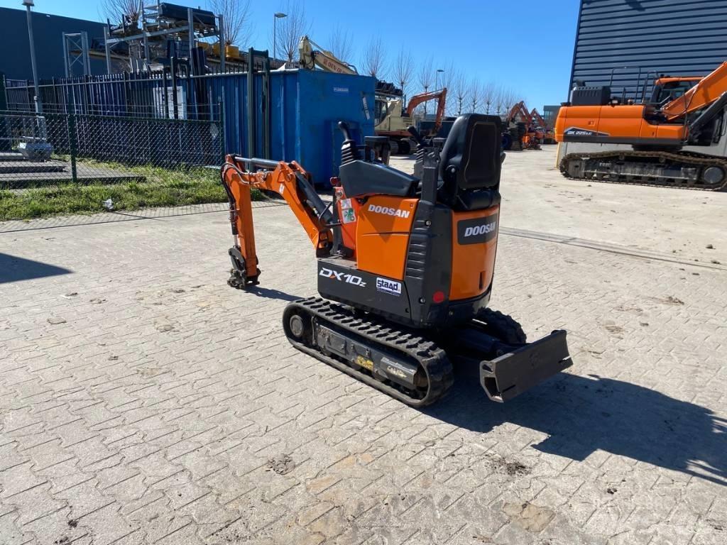 Doosan DX 10 Z Mini bagri <7t