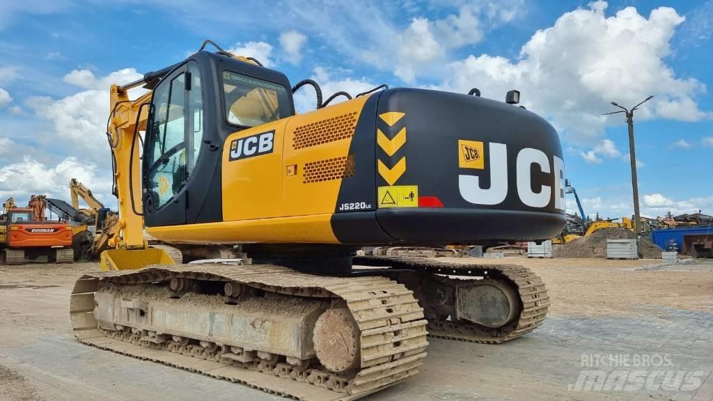 JCB JS 220 LC Bagri goseničarji