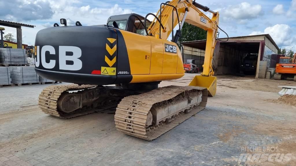 JCB JS 220 LC Bagri goseničarji