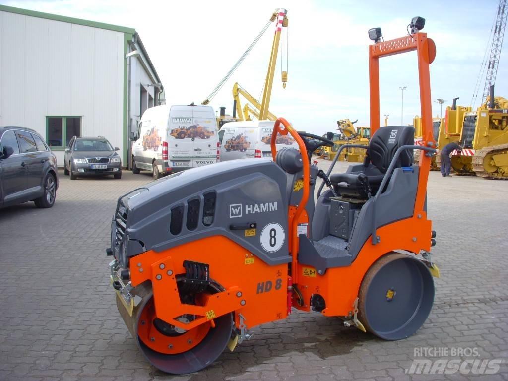 Hamm HD 8 VV Dvojni valjarji