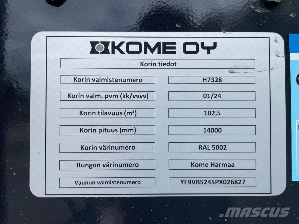 Kome BMPV-5i Prikolica za žagovino