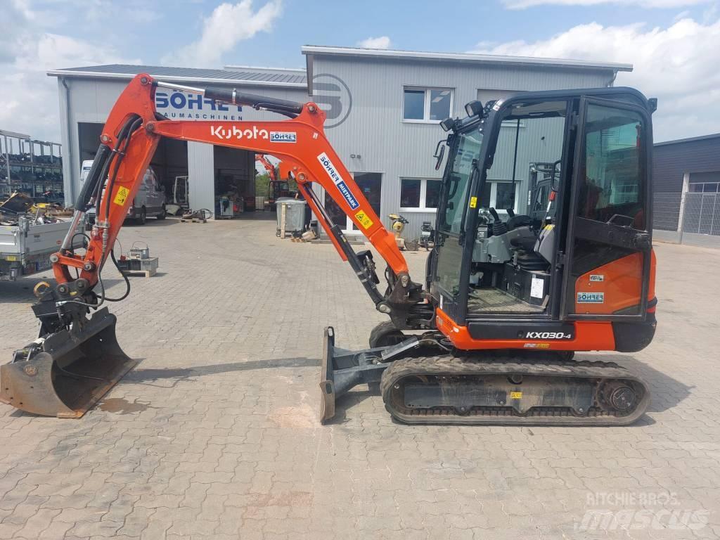 Kubota KX 030-4 Mini bagri <7t