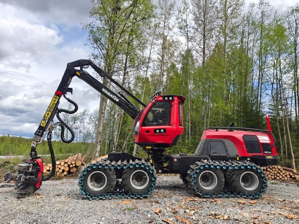 Komatsu 901 XC Harvesterji