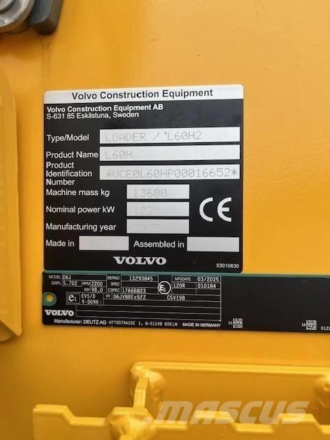 Volvo L 60 H Kolesni nakladalci