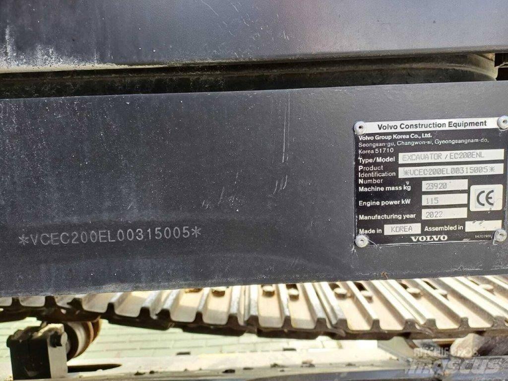 Volvo EC200E NL Bagri goseničarji