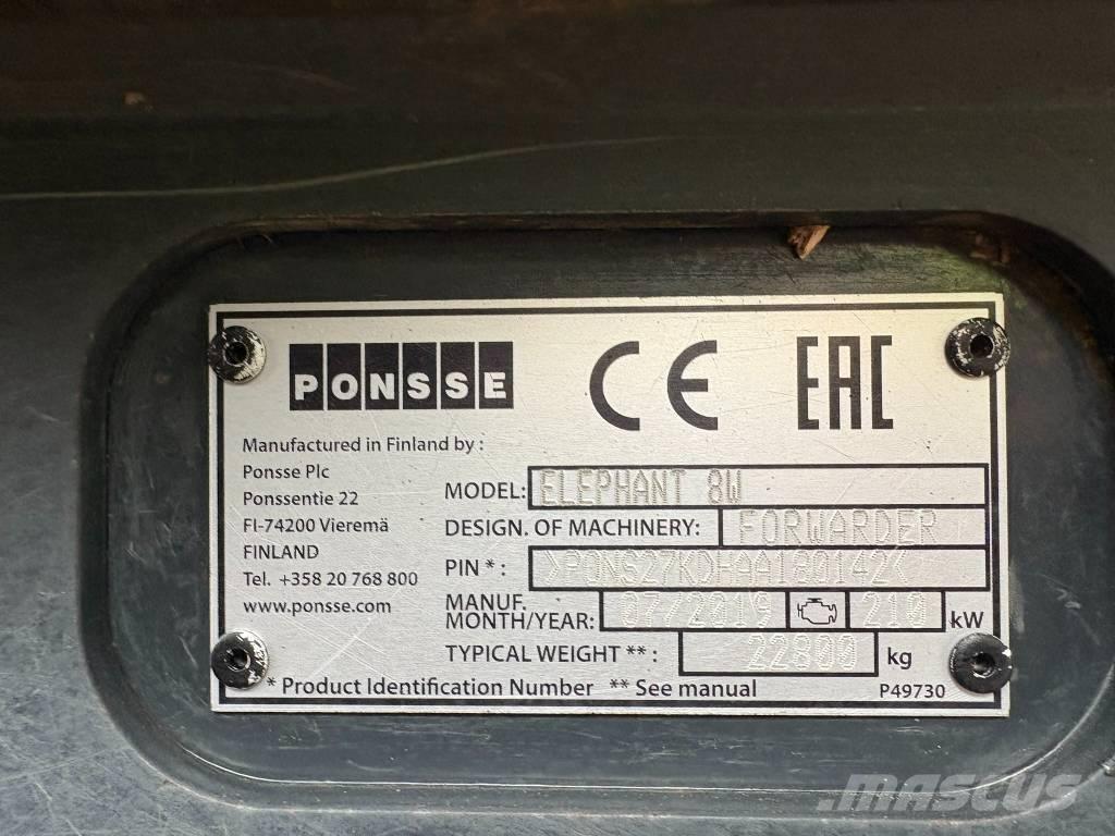 Ponsse Elephant Forwarderji