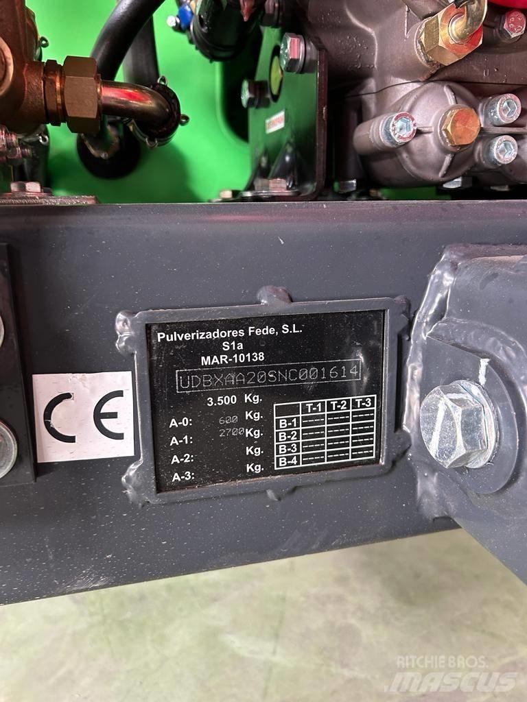  FEDE DINAMIC QI8.0 Škropilnice za vinograde