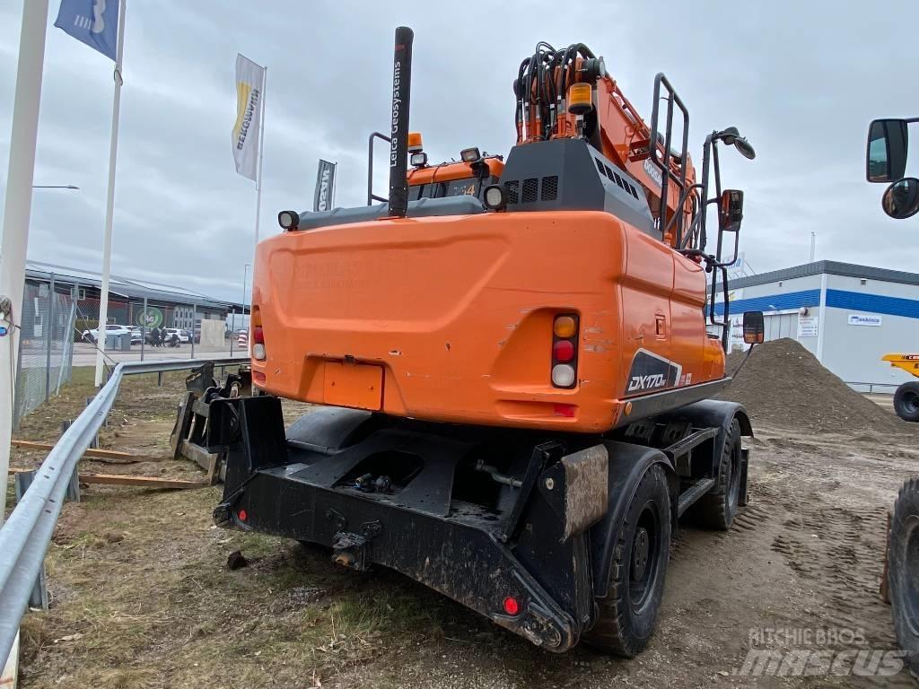 Doosan DX170W-5 Bagri na kolesih
