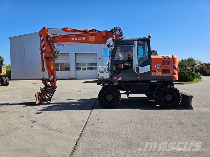 Hitachi ZX 145 W-3 Bagri na kolesih