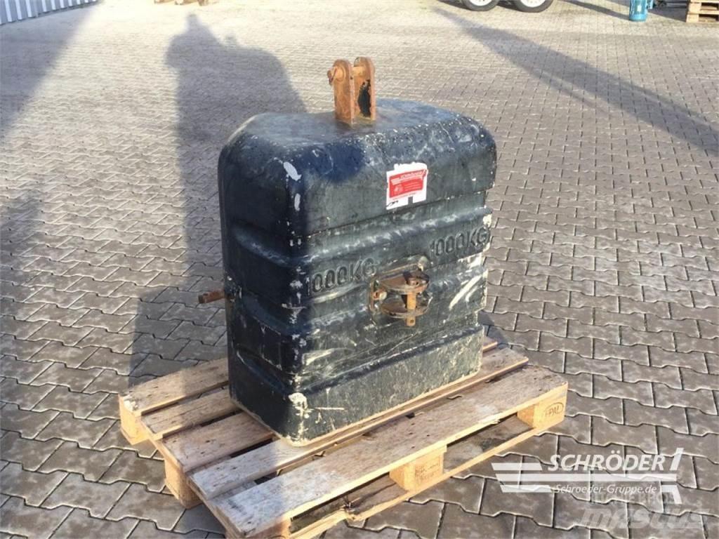  1000 KG Druga oprema za traktorje