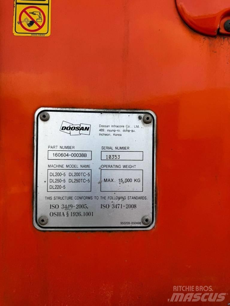 Doosan DL250-5 Kolesni nakladalci