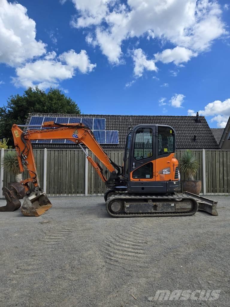 Doosan DX 62 R Mini bagri <7t