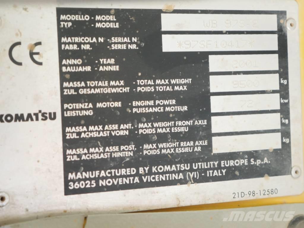Komatsu WB 97 S-2 Rovokopači