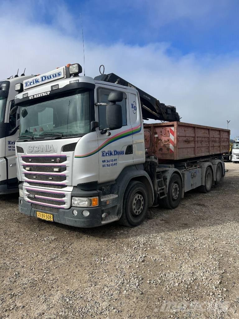 Scania R 450 Tovornjaki z žerjavom
