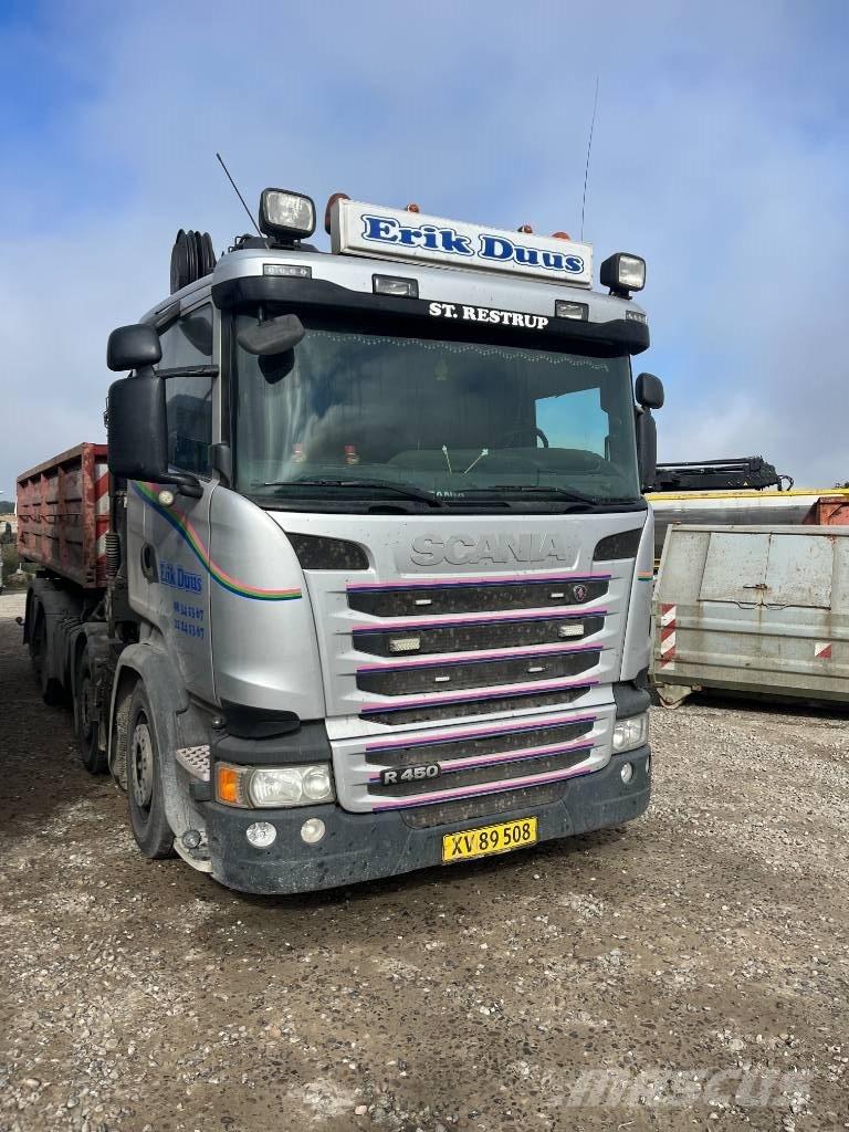 Scania R 450 Tovornjaki z žerjavom
