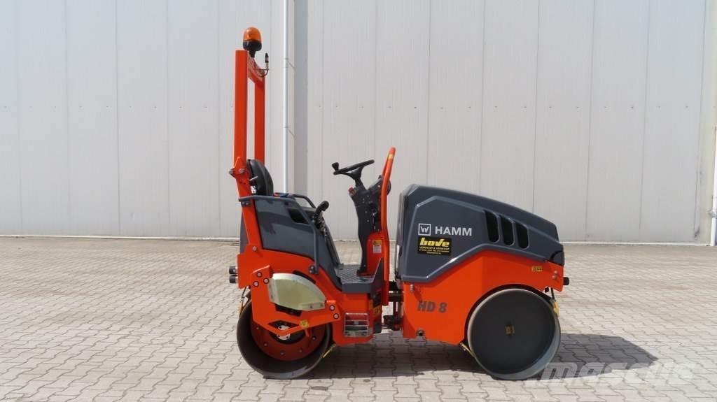 Hamm HD8 VV Dvojni valjarji