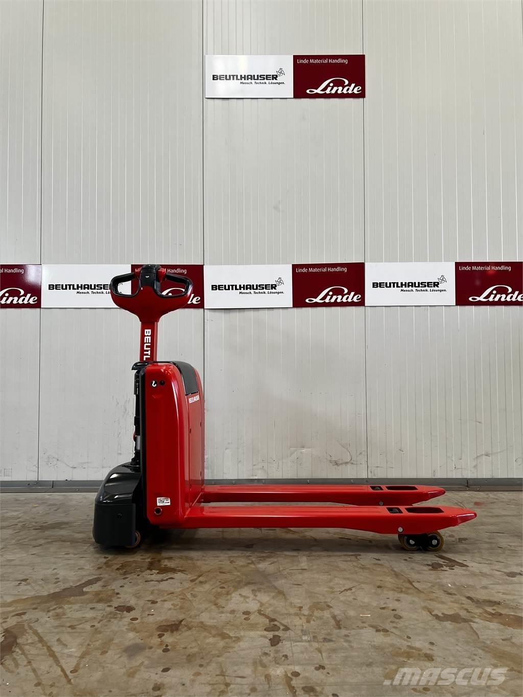 Linde MT15 Ročni električni viličar