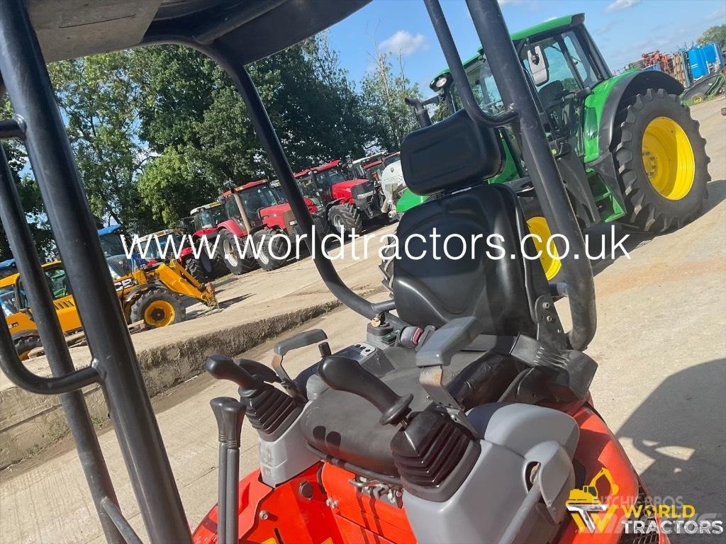 Kubota U 17-3 Mini bagri <7t