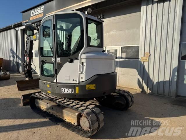 Volvo ECR 58 D Mini bagri <7t