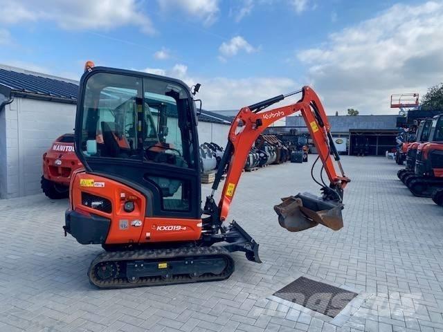 Kubota KX 019-4 Mini bagri <7t