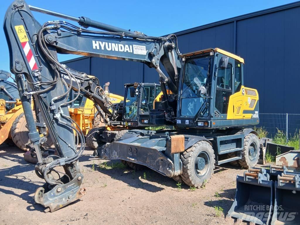 Hyundai HW 145 Bagri na kolesih